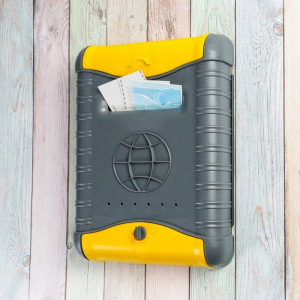 Ящик почтовый, пластиковый, «Стандарт», с щеколдой, с накладкой, серый Ящик почтовый, пластиковый, «Стандарт», с щеколдой, с накладкой, серый