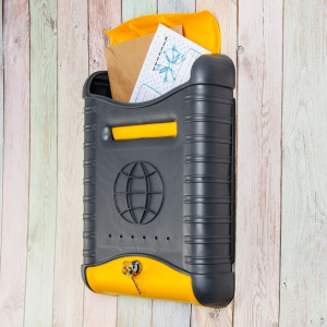 Ящик почтовый, пластиковый, «Стандарт», с замком, серый Ящик почтовый, пластиковый, «Стандарт», с замком, серый