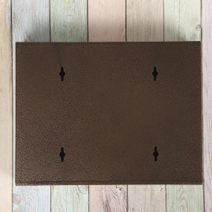 Ящик почтовый с замком, горизонтальный «Маил», бронзовый Ящик почтовый с замком, горизонтальный «Маил», бронзовый