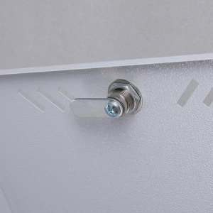 Ящик почтовый с замком, горизонтальный «Маил», серый Ящик почтовый с замком, горизонтальный «Маил», серый