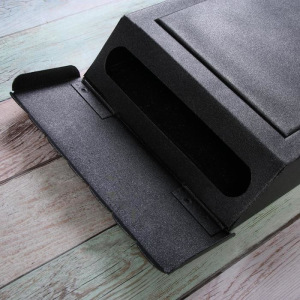 Ящик почтовый с замком, вертикальный, «Балтика М», чёрный муар Ящик почтовый с замком, вертикальный, «Балтика М», чёрный муар