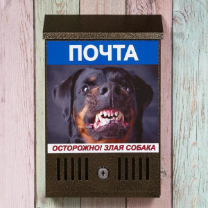 Ящик почтовый с замком, вертикальный, «Фото», МИКС, бронза Ящик почтовый с замком, вертикальный, «Фото», МИКС, бронза