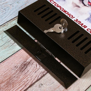 Ящик почтовый с замком, вертикальный, «Фото», МИКС, бронза Ящик почтовый с замком, вертикальный, «Фото», МИКС, бронза