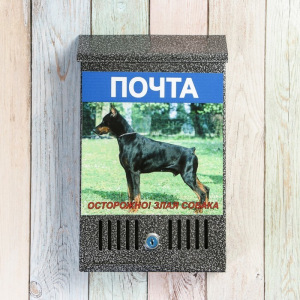 Ящик почтовый с замком, вертикальный, «Фото», МИКС, серебристый Ящик почтовый с замком, вертикальный, «Фото», МИКС, серебристый