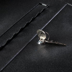 Ящик почтовый с замком, вертикальный, «Варшава 2», чёрный муар Ящик почтовый с замком, вертикальный, «Варшава 2», чёрный муар