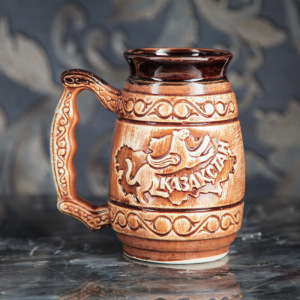 Бокал пивной "Казахстан", 0,7 л, микс Бокал пивной "Казахстан", 0,7 л, микс