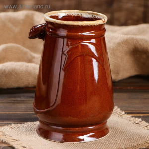 Бокал "Евро Рак", коричневый, 1 л, микс Бокал "Евро Рак", коричневый, 1 л, микс