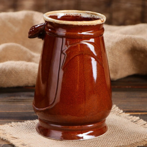 Бокал "Евро Рак", коричневый, 1 л, микс Бокал "Евро Рак", коричневый, 1 л, микс