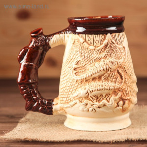 Бокал "Евро Рыбак", под шамот, 1.5 л Бокал "Евро Рыбак", под шамот, 1.5 л