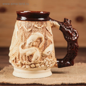 Бокал "Евро Рыбак", под шамот, 1.5 л Бокал "Евро Рыбак", под шамот, 1.5 л