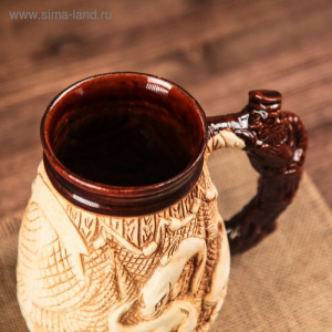 Бокал "Евро Рыбак", под шамот, 1.5 л Бокал "Евро Рыбак", под шамот, 1.5 л