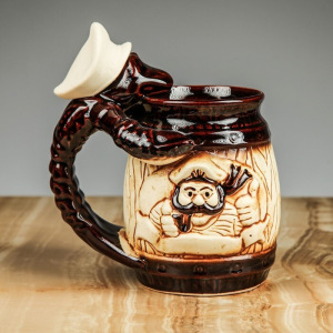 Бокал "Капитан рак", 1 л, микс Бокал "Капитан рак", 1 л, микс