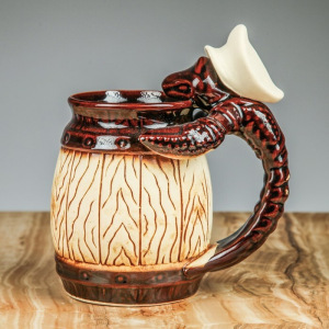 Бокал "Капитан рак", 1 л, микс Бокал "Капитан рак", 1 л, микс