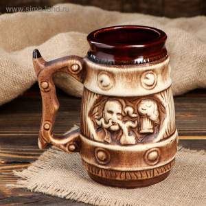 Бокал "Казак", 0.7 л, микс Бокал "Казак", 0.7 л, микс