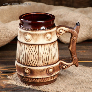 Бокал "Казак", 0.7 л, микс Бокал "Казак", 0.7 л, микс