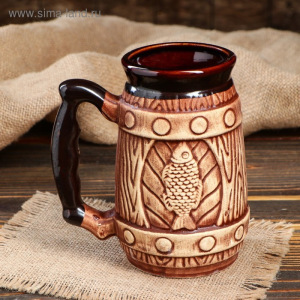 Бокал "Казак", 0.7 л, микс Бокал "Казак", 0.7 л, микс