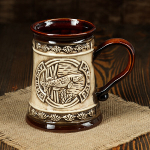 Бокал "Лучший рыбак" 0,6 л, микс Бокал "Лучший рыбак" 0,6 л, микс