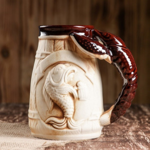 Бокал "Рак Баня", под шамот, 1 л Бокал "Рак Баня", под шамот, 1 л