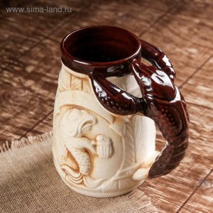 Бокал "Рак Баня", под шамот, 1 л Бокал "Рак Баня", под шамот, 1 л