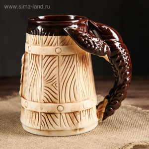 Бокал "Рак Кабан", под шамот, 0.7 л Бокал "Рак Кабан", под шамот, 0.7 л