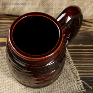 Бокал "Рыбацкий", глазурь, 1 л Бокал "Рыбацкий", глазурь, 1 л