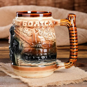 Бокал "Танкист", цветной, 0.9 л Бокал "Танкист", цветной, 0.9 л