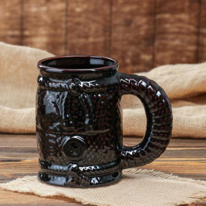 Бокал "Верёвка", 1 л, микс Бокал "Верёвка", 1 л, микс