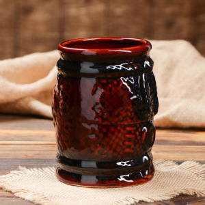 Бокал "Верёвка", 1 л, микс Бокал "Верёвка", 1 л, микс