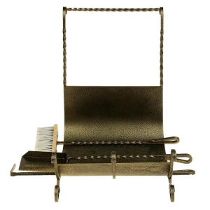 Дровница + 3 предмета (совок 64 см, щетка 58 см, кочерга 67 см) 46х42х63 см Дровница + 3 предмета (совок 64 см, щетка 58 см, кочерга 67 см) 46х42х63 см