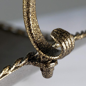 Дровница "Чаша" разборная, цвет бронза Дровница "Чаша" разборная, цвет бронза