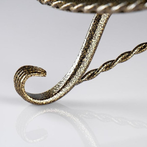 Дровница "Чаша" разборная, цвет бронза Дровница "Чаша" разборная, цвет бронза