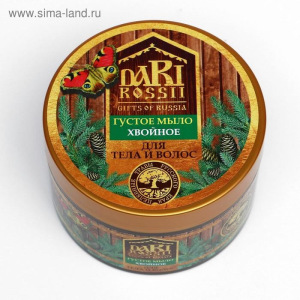 Густое мыло Dari Rossii "Хвойное" для тела и волос, 450 мл Густое мыло Dari Rossii "Хвойное" для тела и волос, 450 мл