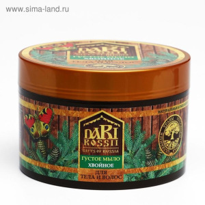Густое мыло Dari Rossii "Хвойное" для тела и волос, 450 мл Густое мыло Dari Rossii "Хвойное" для тела и волос, 450 мл