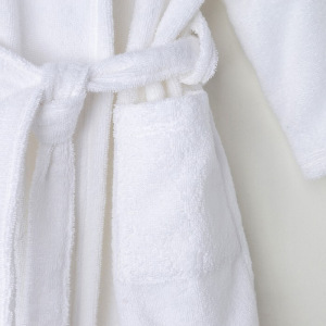 Халат махровый детский Экономь и Я р. 28, цв.белый, 100%хл с AIRO, 320 г/м2 Халат махровый детский Экономь и Я р. 28, цв.белый, 100%хл с AIRO, 320 г/м2