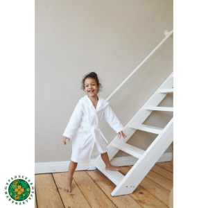 Халат махровый детский Экономь и Я р. 28, цв.белый, 100%хл с AIRO, 320 г/м2 Халат махровый детский Экономь и Я р. 28, цв.белый, 100%хл с AIRO, 320 г/м2