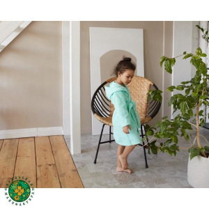 Халат махровый детский Экономь и Я р. 28, цв.нежно-бирюз, 100%хл с AIRO, 320 г/м2 Халат махровый детский Экономь и Я р. 28, цв.нежно-бирюз, 100%хл с AIRO, 320 г/м2