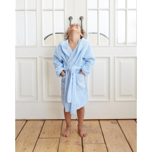 Халат махровый детский Экономь и Я р. 28, цв.нежно-голубой,100%хл 320 г/м2 Халат махровый детский Экономь и Я р. 28, цв.нежно-голубой,100%хл 320 г/м2