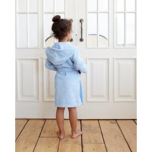 Халат махровый детский Экономь и Я р. 28, цв.нежно-голубой,100%хл 320 г/м2 Халат махровый детский Экономь и Я р. 28, цв.нежно-голубой,100%хл 320 г/м2