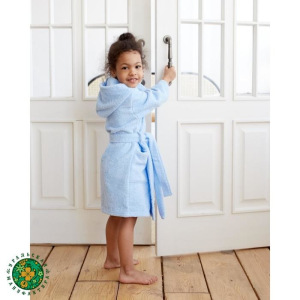 Халат махровый детский Экономь и Я р. 28, цв.нежно-голубой,100%хл 320 г/м2 Халат махровый детский Экономь и Я р. 28, цв.нежно-голубой,100%хл 320 г/м2