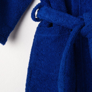 Халат махровый детский Рыцарь, размер 32, цвет синий, 340 г/м² хл. 100% с AIRO Халат махровый детский Рыцарь, размер 32, цвет синий, 340 г/м² хл. 100% с AIRO