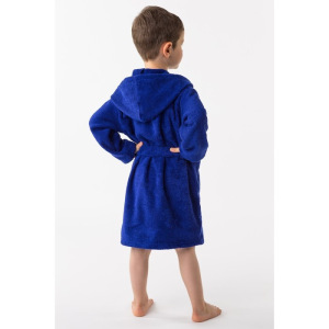 Халат махровый детский Рыцарь, размер 32, цвет синий, 340 г/м² хл. 100% с AIRO Халат махровый детский Рыцарь, размер 32, цвет синий, 340 г/м² хл. 100% с AIRO