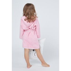 Халат махровый для девочки, рост 98-104 см, цвет розовый Халат махровый для девочки, рост 98-104 см, цвет розовый