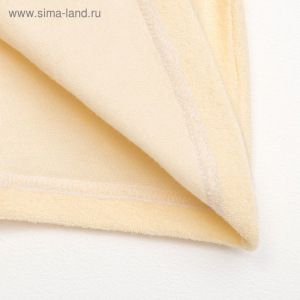 Халат махровый с капюшоном, рост 86-92 см, цвет бежевый 1431-52 Халат махровый с капюшоном, рост 86-92 см, цвет бежевый 1431-52