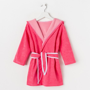 Халат махровый с капюшоном, рост 86-92 см, цвет МИКС (арт. 1431-52_М) Халат махровый с капюшоном, рост 86-92 см, цвет МИКС (арт. 1431-52_М)