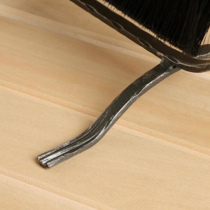 Камин набор кованый, цвет серебро, 3 предмета: кочерга, совок, метёлка Камин набор кованый, цвет серебро, 3 предмета: кочерга, совок, метёлка