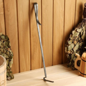 Камин набор кованый, цвет серебро, 3 предмета: кочерга, совок, метёлка Камин набор кованый, цвет серебро, 3 предмета: кочерга, совок, метёлка