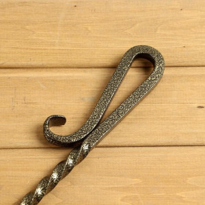 Каминный набор "Гранит" кованый 4 предмета: кочерга, щипцы, метелка, совок Каминный набор "Гранит" кованый 4 предмета: кочерга, щипцы, метелка, совок