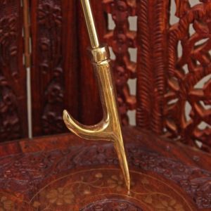 Каминный набор "Королевский" латунь (5 предметов) 57,5х13х13 см Каминный набор "Королевский" латунь (5 предметов) 57,5х13х13 см