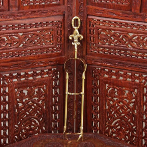 Каминный набор "Королевский" латунь (5 предметов) 57,5х13х13 см Каминный набор "Королевский" латунь (5 предметов) 57,5х13х13 см