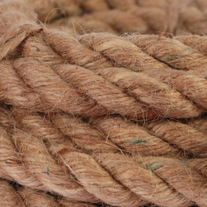 Канат джутовый крученый 14 мм, (20 м) Канат джутовый крученый 14 мм, (20 м)